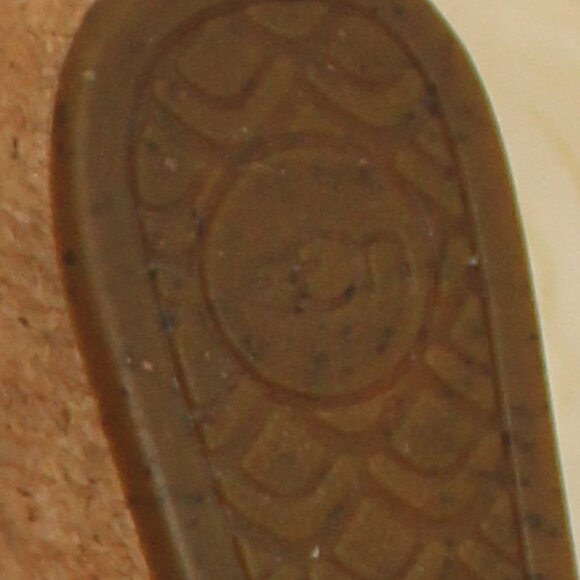 Ugg Australia   Maggie Black Strappy Leather Cork Wedge Sandals size 8 - Picture 8 of 9